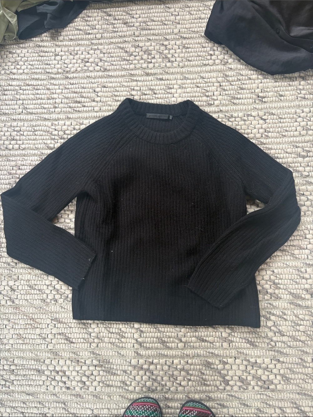 Jenni Kayne cashmere fisherman sweater